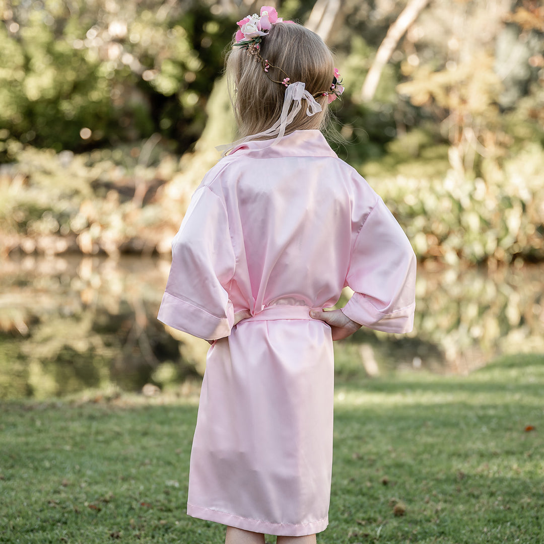 Childrens satin dressing gown australia hotsell